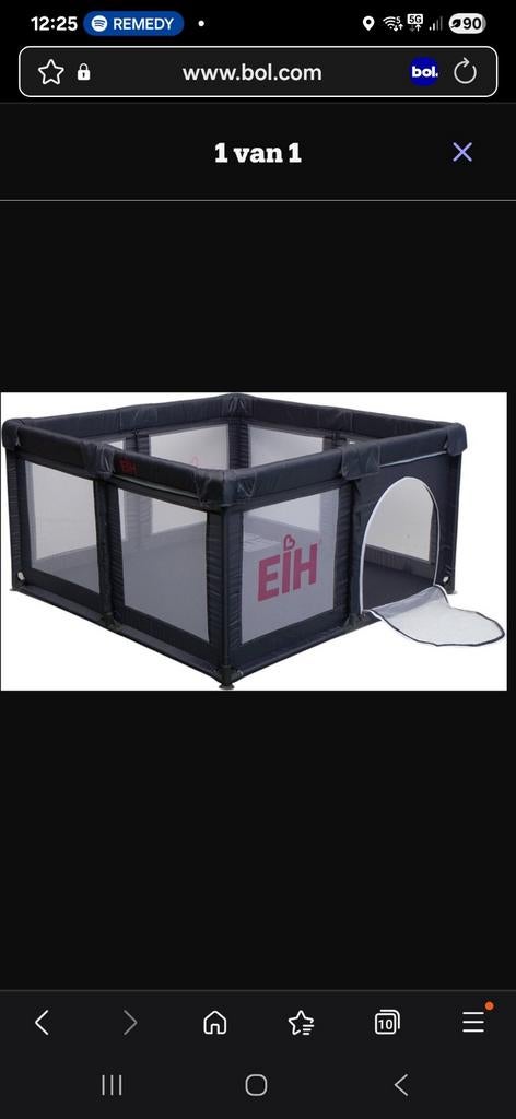 Zwarte grond box, Ophalen of Verzenden, Nieuw