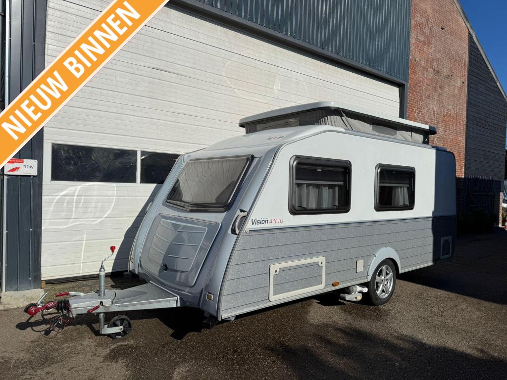 Kip Vision Special 41 ETD + Mover + E&P Leveler, Caravans en Kamperen, Caravans, Bedrijf, tot en met 3, 750 - 1000 kg, Overige