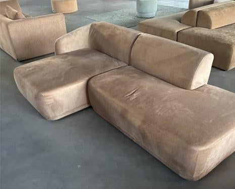 SALE!! 4x6sofa showroommodellen uitverkoop HOGE KORTINGEN!, Ophalen, Designer, Terra, Roest, Bronze, Modern, Scandinavisch, Minder dan 75 cm