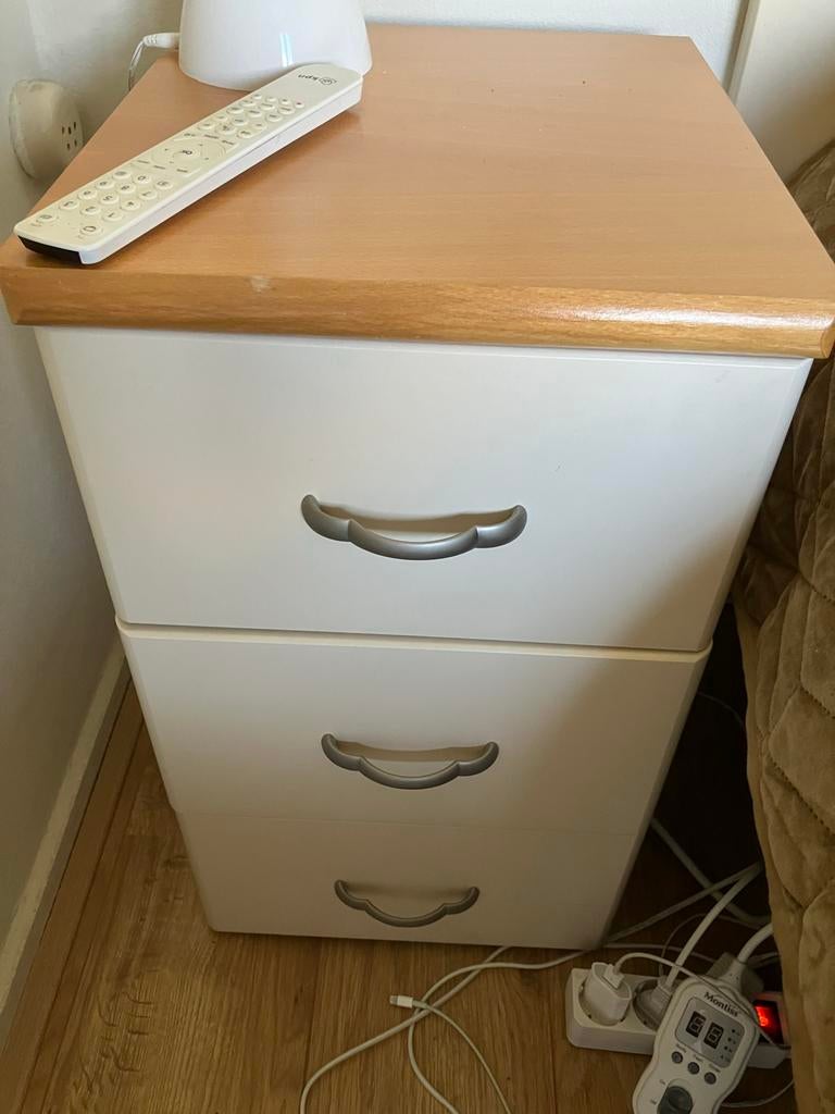 Vroomshoop tweepersoonsbed 180x200 met Auping spiralen, Huis en Inrichting, Ophalen, Gebruikt, Tweepersoons, 180 cm