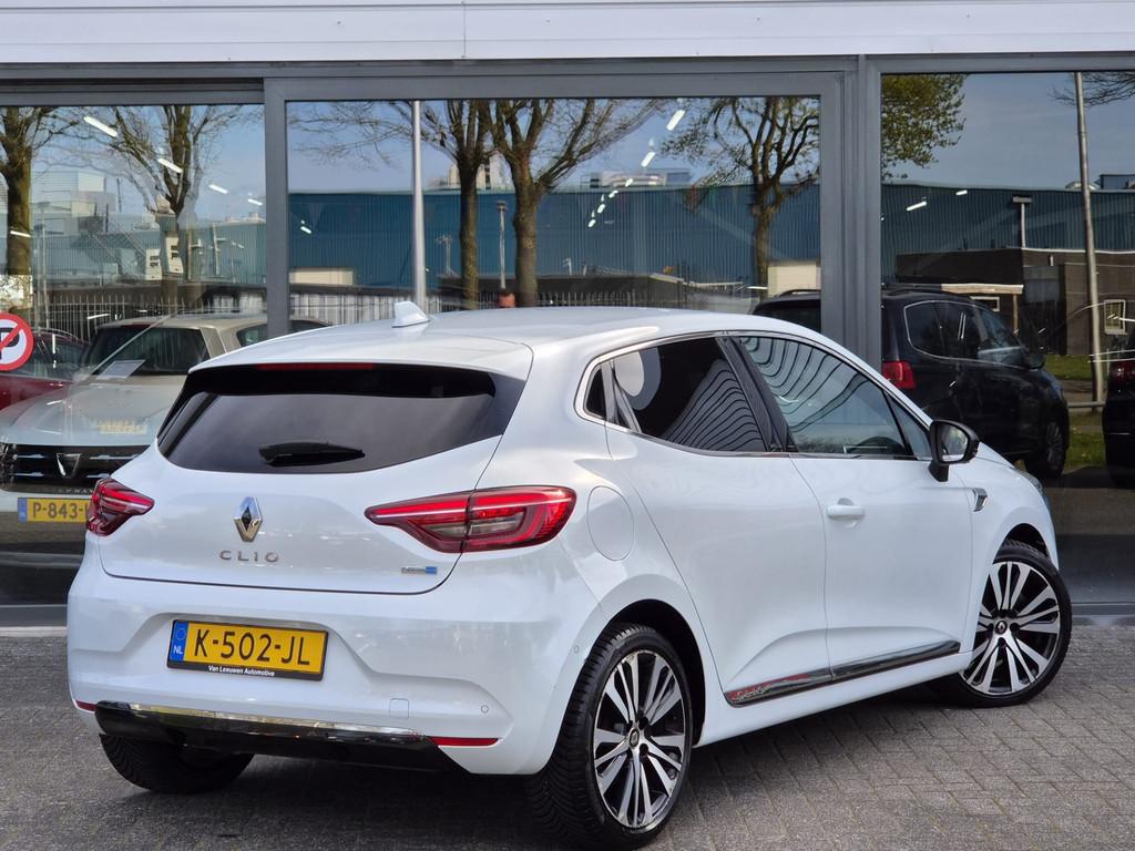 Renault Clio 1.6 E-Tech Hybrid 140 Initiale Paris | Stoel+st, 28 km/l, Gebruikt, 4 cilinders, Wit