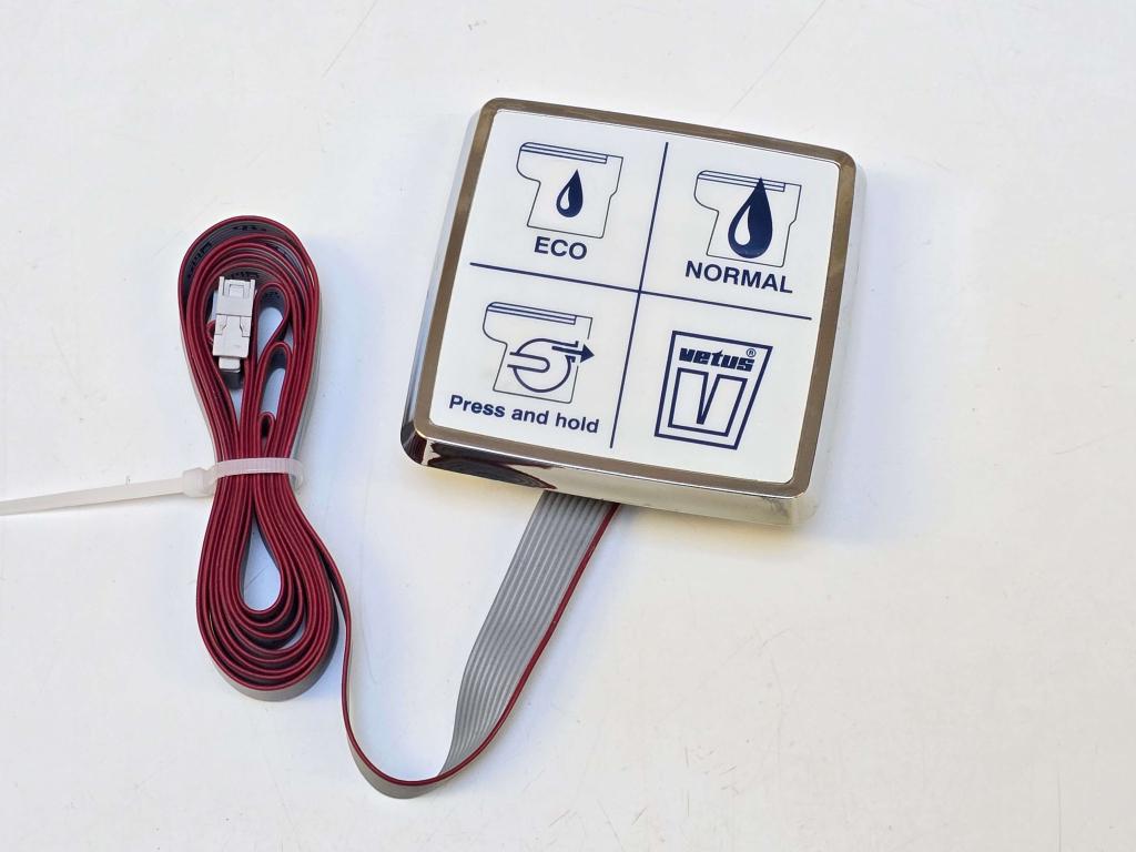 Bedieningspaneel VETUS voor scheepstoilet (NIEUW), Niet ingevuld, Niet ingevuld, Nieuw, Ophalen of Verzenden