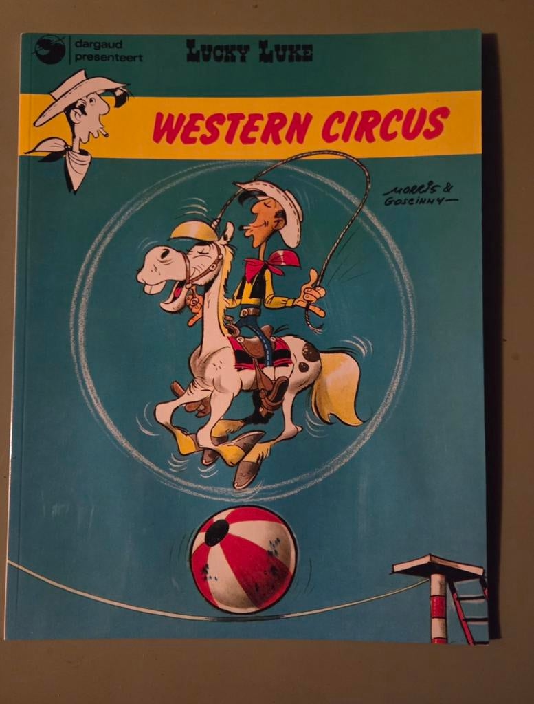Lucky luke western circus, stripboek, Boeken, Eén stripboek, Ophalen of Verzenden, Gelezen