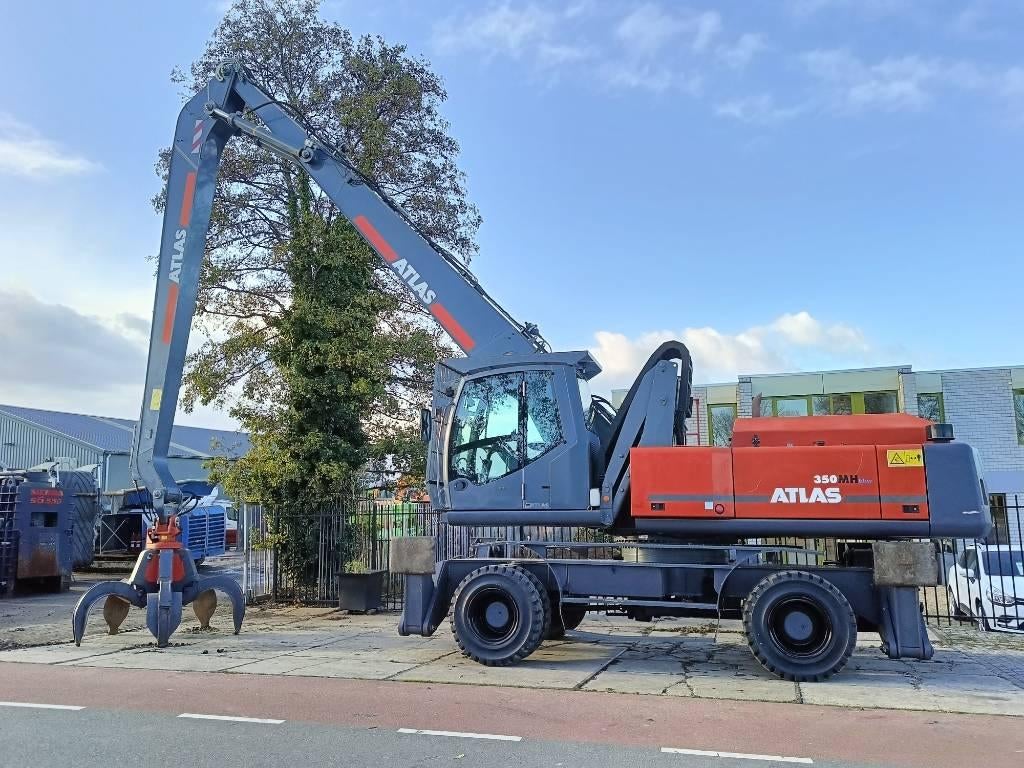 Atlas 350MH - 350 MH overslag kraan waste handler umslag, Kraan