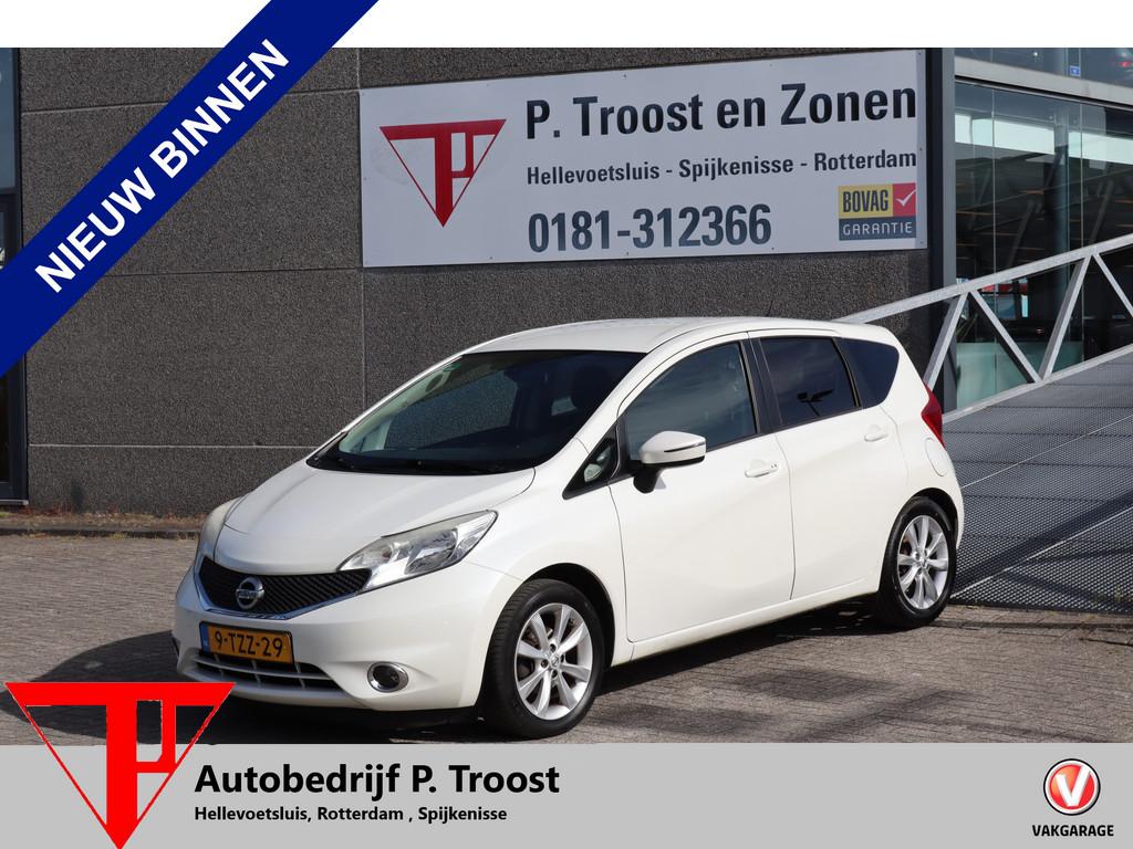 Nissan Note 1.2 DIG-S Connect Edition Automaat MEENEEMPRIJS/, Euro 5, Stof, Gebruikt, Zwart
