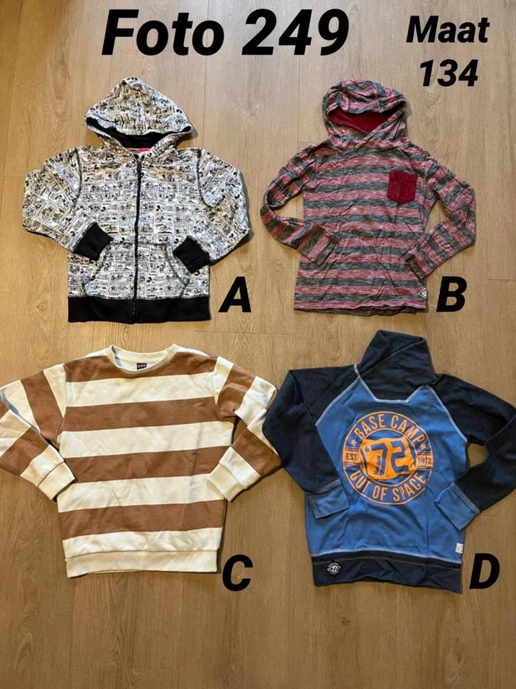 Trui jongen winter maat 134 zgan *foto 249*, Kinderen en Baby's, Kinderkleding | Maat 134, Zo goed als nieuw, Jongen, Shirt of Longsleeve