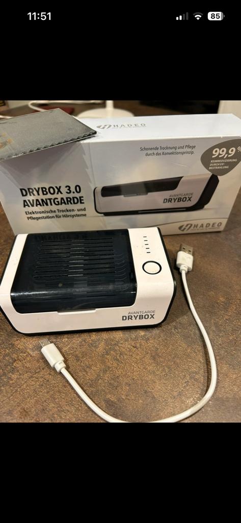 Droogbox voor bv hoorapparaten, Ophalen of Verzenden, Zo goed als nieuw, Overige typen