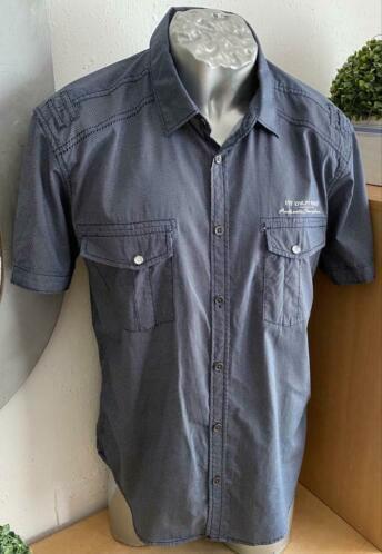 Armand Thiery overhemd maat [X]L [vm], Kleding | Heren, Overhemden, Zo goed als nieuw, Halswijdte 41/42 (L), Blauw, Ophalen of Verzenden