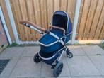 Joolz Geo kinderwagen met veel accessoires - Parrot Blue, Kinderen en Baby's, Kinderwagens en Combinaties, Gebruikt, Verstelbare duwstang