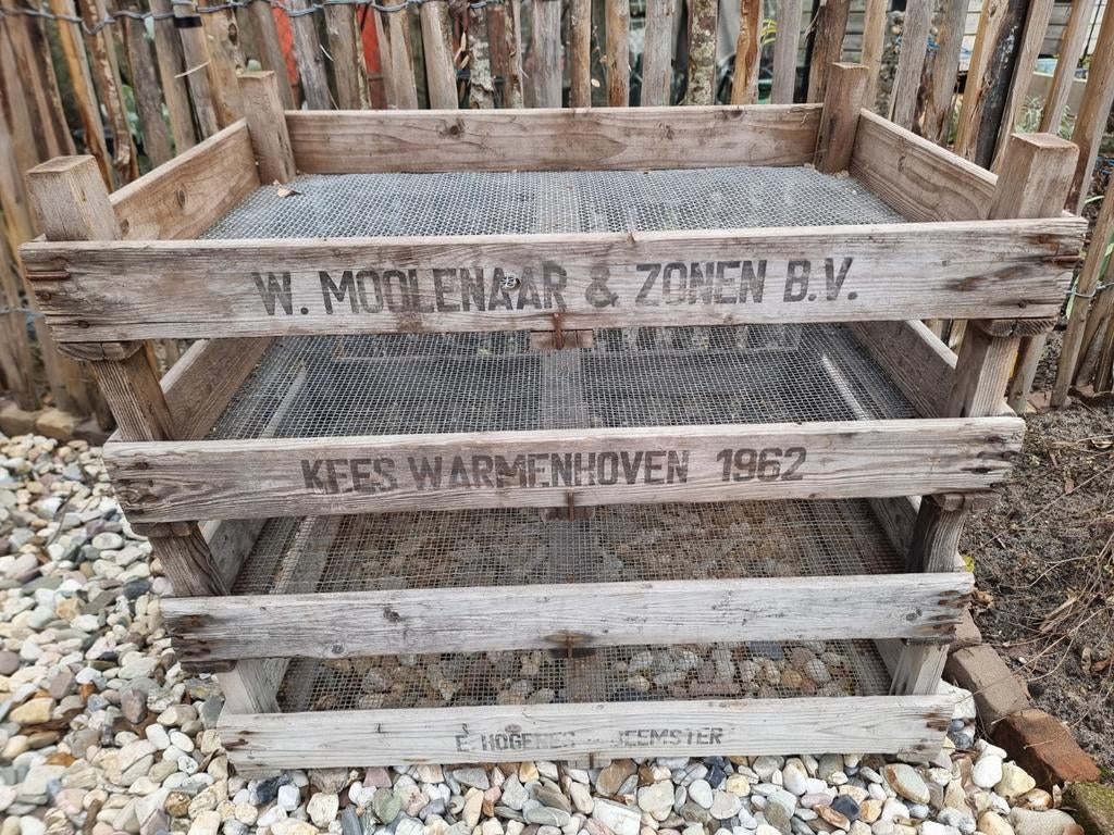 Tulpen / aardappel kratten, Ophalen, Gebruikt, Minder dan 30 cm, Rechthoekig