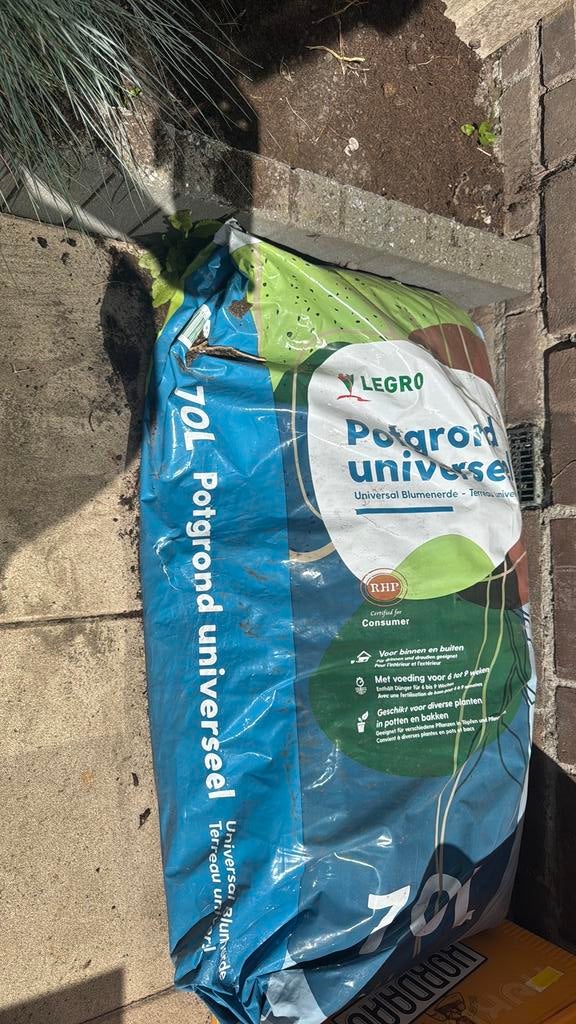 70  liter universele potgrond, Ophalen, Potgrond