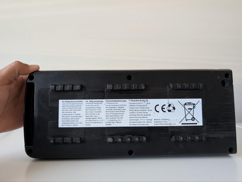 Sparta Fietsaccu + oplader - Zo goed als nieuw, Ophalen of Verzenden, Zo goed als nieuw