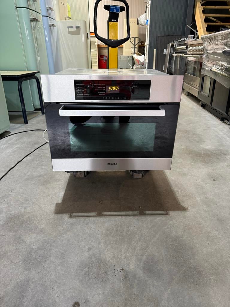 Miele Inbouw combi-oven met magnetronfunctie, Witgoed en Apparatuur, 45 tot 60 cm, Bella, Hete lucht, Ophalen of Verzenden