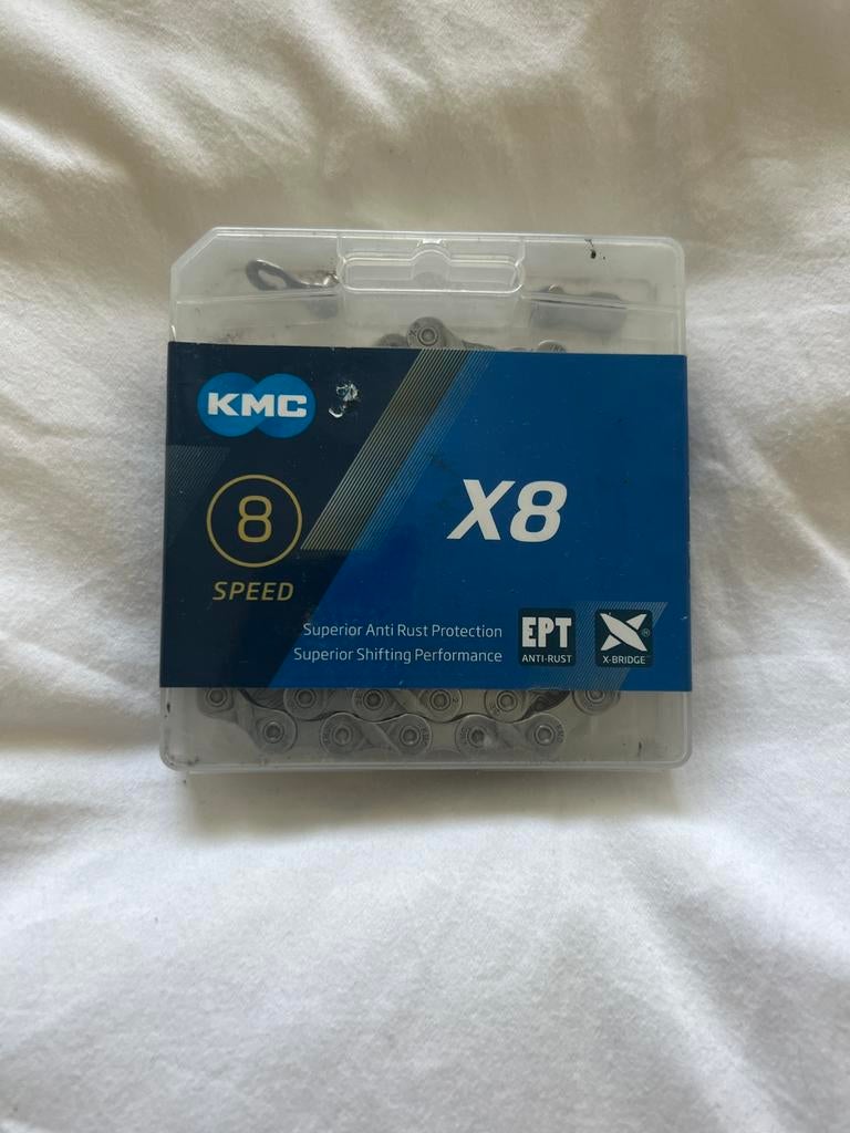 KMC X8 8 speed fietsketting, Ophalen of Verzenden, Nieuw, Derailleur of Ketting