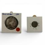 Een Maria Theresia thaler 1780 en een 3 kreuzer uit 1797, Ophalen of Verzenden, Oostenrijk, Losse munt, Zilver