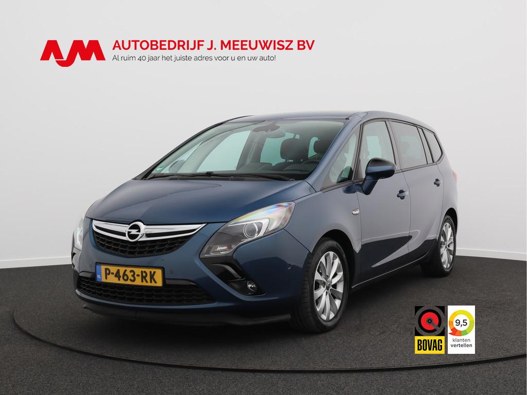 Opel Zafira Tourer 1.4 Edition 7P/ lage km/ mooie auto!, Auto's, Opel, Parkeersensor, Stof, Gebruikt, 4 cilinders