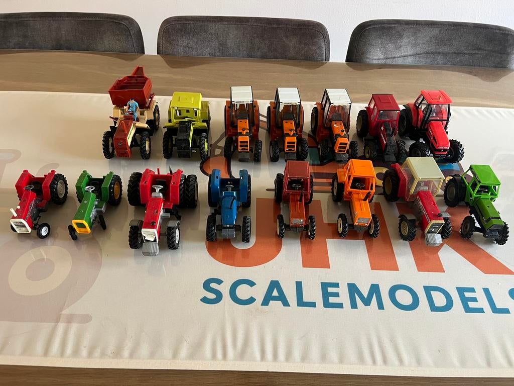 Partij britains trekkers, Hobby en Vrije tijd, Ophalen of Verzenden, Gebruikt, Tractor of Landbouw, Britains