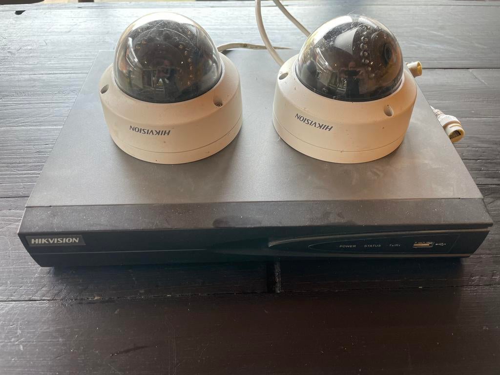Hikvision recorder met camera’s, Ophalen of Verzenden, Gebruikt, Buitencamera