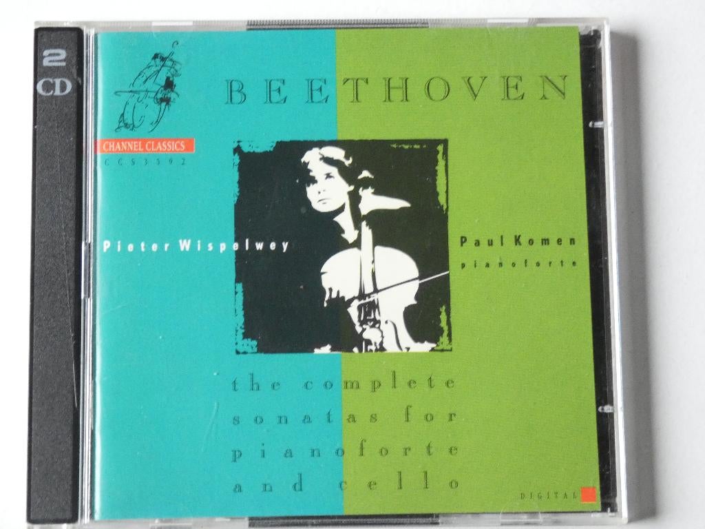 Pieter Wispelwey, Paul Komen – The Complete Sonatas 2cd, Verzenden, Classicisme, Gebruikt, Kamermuziek