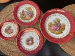 4 porseleinen borden fragonard vintage antiek, Antiek en Kunst, Ophalen