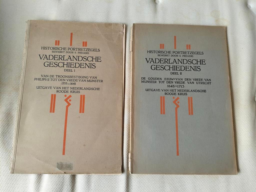 Vaderlandsche Geschiedenis, Historische Portretzegels, Boeken, Verzenden, Gelezen, Plaatjesalbum