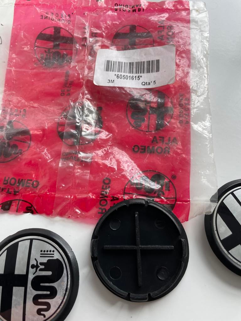 Alfa Romeo Spider IV Naafdoppen Origineel (4 stuks), Ophalen of Verzenden, Zo goed als nieuw