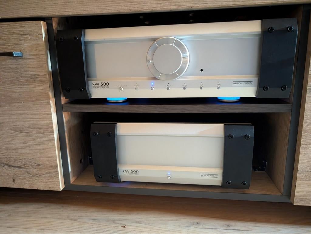 Musical Fidelity KW500 - Gerecapped, Audio, Tv en Foto, Ophalen, 120 watt of meer, Overige merken