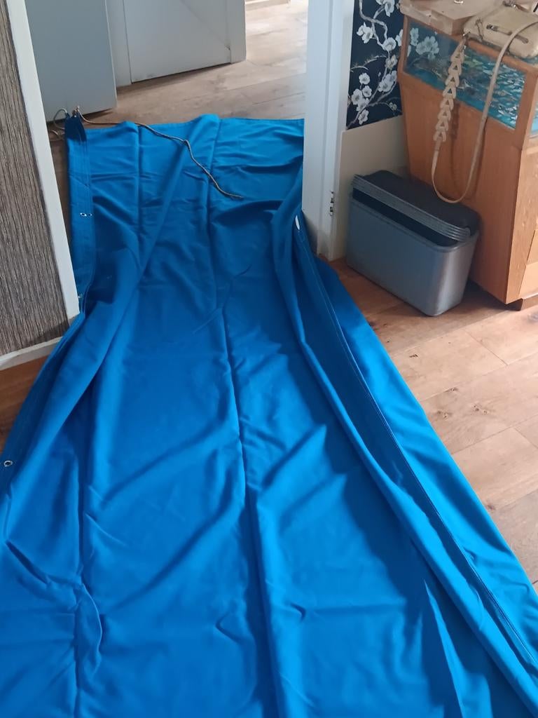 Plastimo Giektent Kuiptent Dralon Blauw 290x310cm, Watersport en Boten, Ophalen, Zo goed als nieuw, Toebehoren