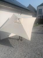 Parasol met wandbevestiging, Ophalen, Gebruikt
