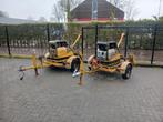 Wacker 6055 trilplaat op aanhanger, Tuin en Terras, Ophalen, Gebruikt, Wacker/Weber/Bomag/Revo