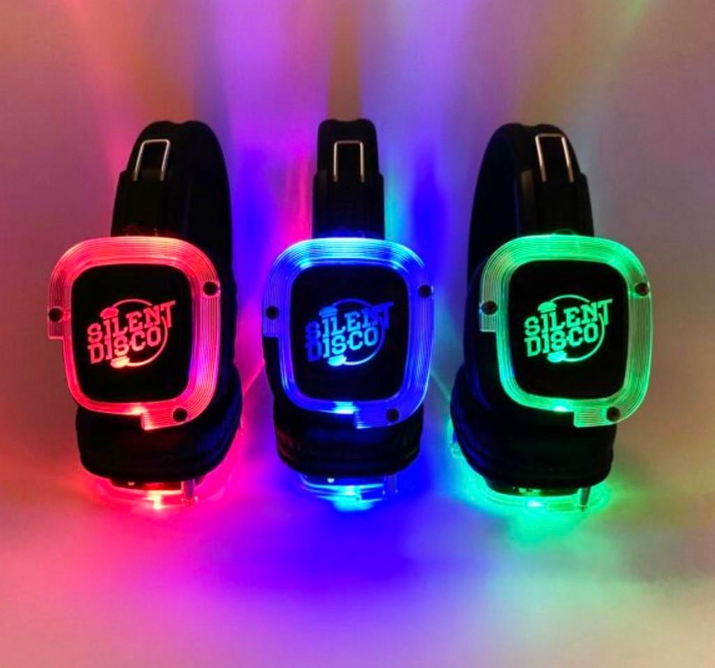 Silent disco te huur, Ophalen of Verzenden, Zo goed als nieuw
