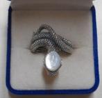 Zilveren slangenring unisex maat 18 nr.2215, 18 tot 19, Verzenden, Zo goed als nieuw, Dame of Heer