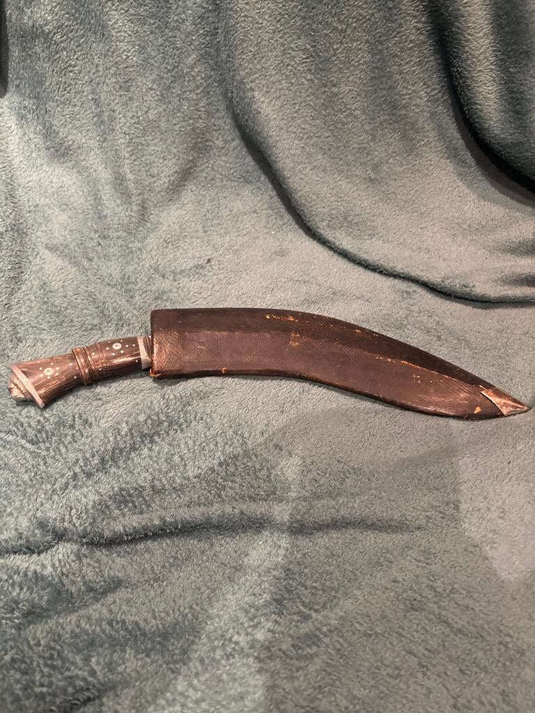 Repliek Kukri Mes met Schede - Handgemaakt, Ophalen of Verzenden