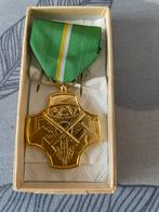 Belgische bronze vakbondmedaille ACV, Ophalen of Verzenden, Overige materialen