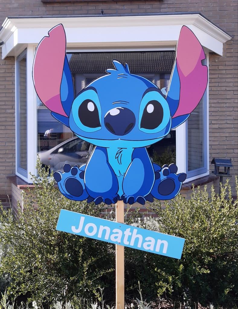 Geboortebord met eigen naam te huur., Ophalen