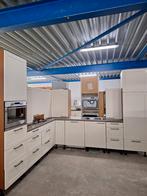 keuken Compleet met APP 120Keukens op voorraad Nr. 2890, Ophalen of Verzenden, Zo goed als nieuw, Hoekkeuken, Met kookeiland