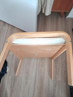 Houten stoel met wit kussen, Huis en Inrichting, Stoelen, Ophalen of Verzenden