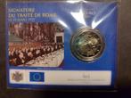 Luxemburg 2 euro 2007 BU Verdrag van Rome Coincard VVR, Ophalen of Verzenden, Luxemburg, 2 euro, Setje