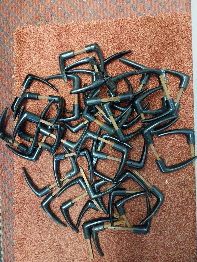 Bakelieten deurgrepen, Ophalen of Verzenden