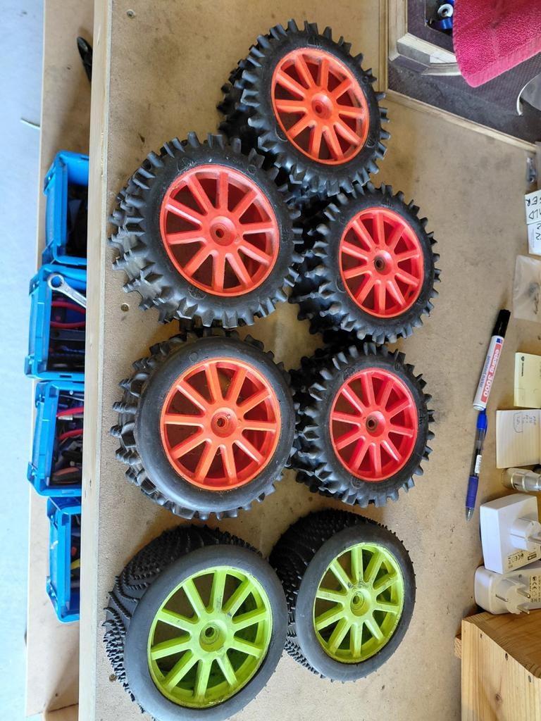 Hormann  / Elcon wielen., Hobby en Vrije tijd, Modelauto's | 1:5 tot 1:12, Ophalen of Verzenden, Gebruikt, Auto