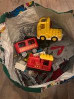 LEGO DUPLO mix, trein met rails, voertuigen, Basic box, Ophalen, Zo goed als nieuw