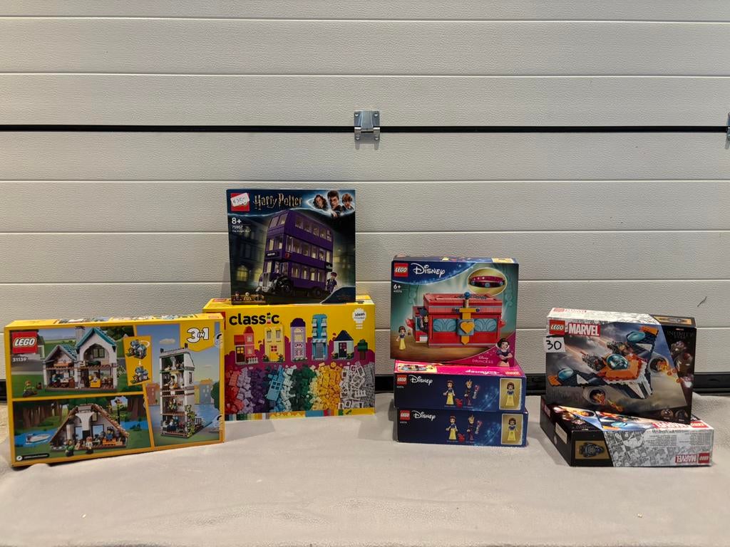 LEGO BULK: sets: Harry Potter, Disney, MarvelClassic, Cr, Overige thema's, Lego, Ophalen of Verzenden, Zo goed als nieuw