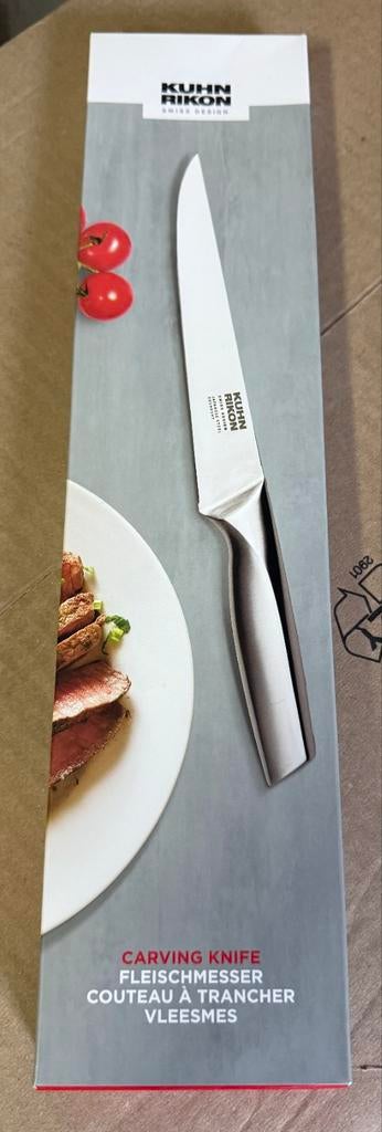 Kuhn Rikon Vleesmes - Carving Knife - Nieuw in doos, Ophalen of Verzenden, Nieuw