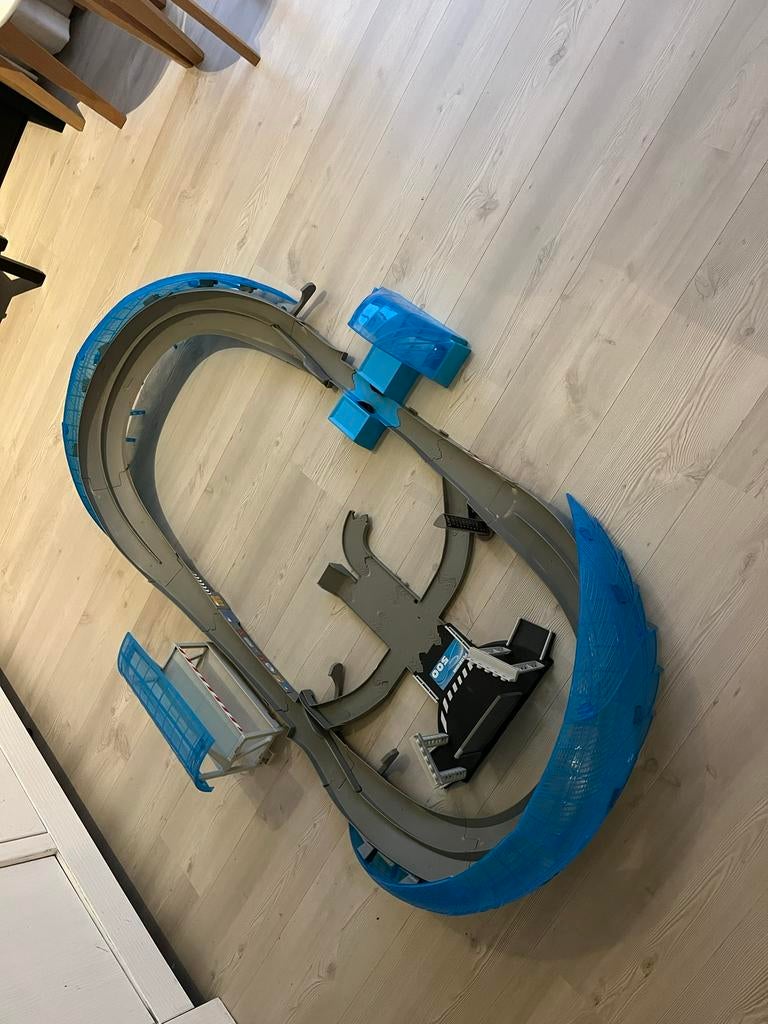 Supertoffe racebaan!, Ophalen of Verzenden, Zo goed als nieuw, Elektrisch, Hot Wheels
