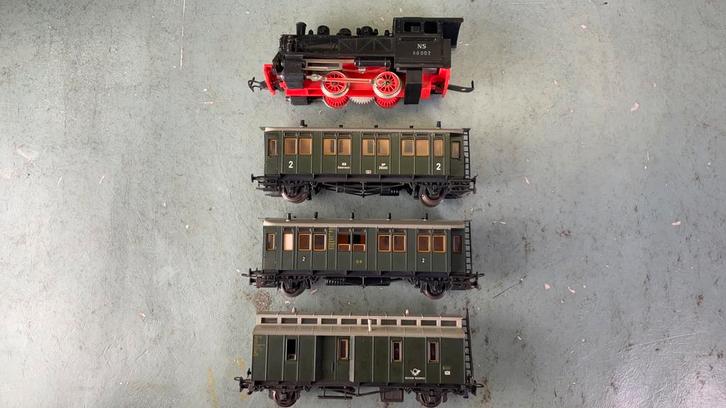 LIMA LILIPUT ho Treinsetje, Hobby en Vrije tijd, Modeltreinen | H0, Zo goed als nieuw, Wagon, Gelijkstroom, Lima, Analoog, Ophalen of Verzenden