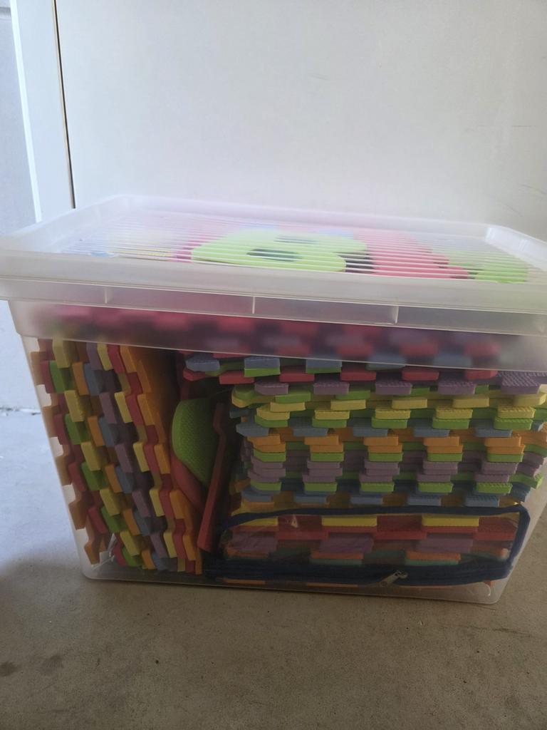 Speelmat cijfers en letters, Ophalen, Zo goed als nieuw