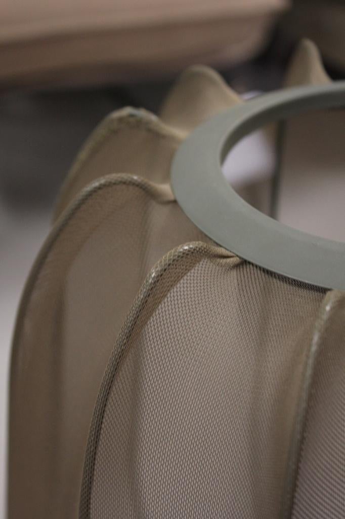 Mooie tafellamp schemerlamp Plumeria donkergroen transparant, Ophalen of Verzenden, Zo goed als nieuw