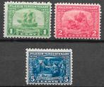 USA 1920 Pilgrim Issue Scott 548-50 cpl luxe postfris zie sc, Ophalen of Verzenden, Postfris, Noord-Amerika