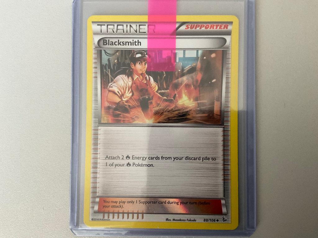 Blacksmith - Flashfire - 88/106 (Holo), Verzenden, Gebruikt, Losse kaart