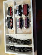 Oude Lima H0 set, Hobby en Vrije tijd, Modeltreinen | H0, Gebruikt, Gelijkstroom, Wagon, Ophalen of Verzenden